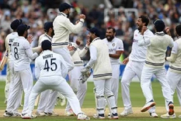 லார்ட்ஸில் இங்கிலாந்து அணியைக் கதறவிட்ட இந்தியா அணி...151 ரன்கள் வித்தியாசத்தில் அபார வெற்றி