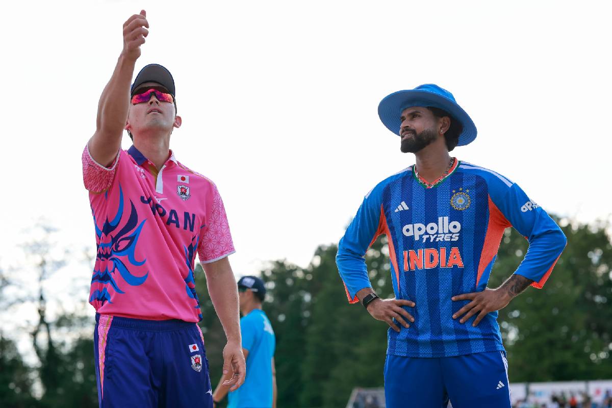 ஜப்பானுக்கு எதிராக த்ரில் வெற்றி - T20 வரலாற்றில் சாதனை படைத்த இந்தியா | India Beat Japan By 2 Runs As 200Th T20I Won ஜப்பானுக்கு எதிராக த்ரில் வெற்றி - T20 வரலாற்றில் சாதனை படைத்த இந்தியா | India Beat Japan By 2 Runs As 200Th T20I Won
