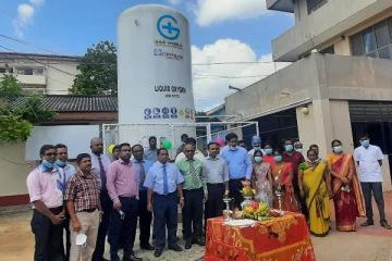 யாழ்ப்பாணம் போதனா வைத்தியசாலையில் புதிதாக அமைக்கப்பட்ட திரவ ஒக்சிஜன் தாங்கி திறப்பு! (Photos)