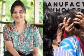 பொது இடத்தில் ரசிகை செய்த செயலால் மஞ்சு வாரியருக்கு தர்மசங்கடம்