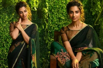 பச்சை நிற புடவை.. மயக்கும் லுக்கில் நடிகை மீனாட்சி சவுத்ரி லேட்டஸ்ட் ஸ்டில்கள்