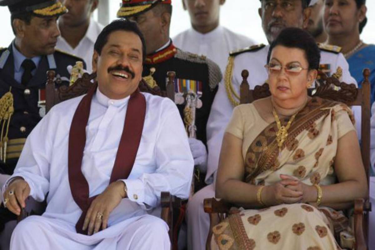 இலங்கை வரலாற்றில் கைது செய்யப்பட்ட முதலாவது முதற்பெண்மணி ஷிரந்தி