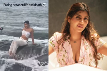 பொது இடத்தில் மக்கள் முன் இப்படியா!! பீச்சில் யாஷிகா ஆனந்த் செய்த செயல்..