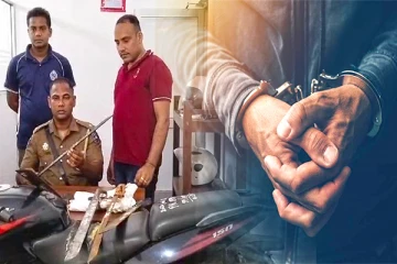 யாழில் ஐந்து வாள்களுடன் சந்தேக நபர் ஒருவர் கைது