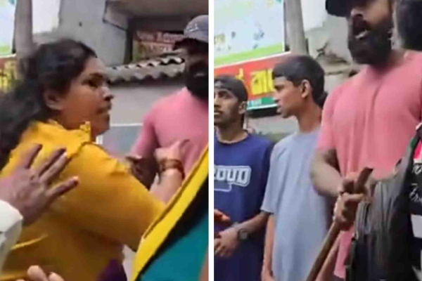 பாடசாலை பேருந்து ஓட்டுநரை தாக்கிய பெண் உட்பட நால்வர் கைது | 4 Arrested Attacking School Bus Driver Handanai