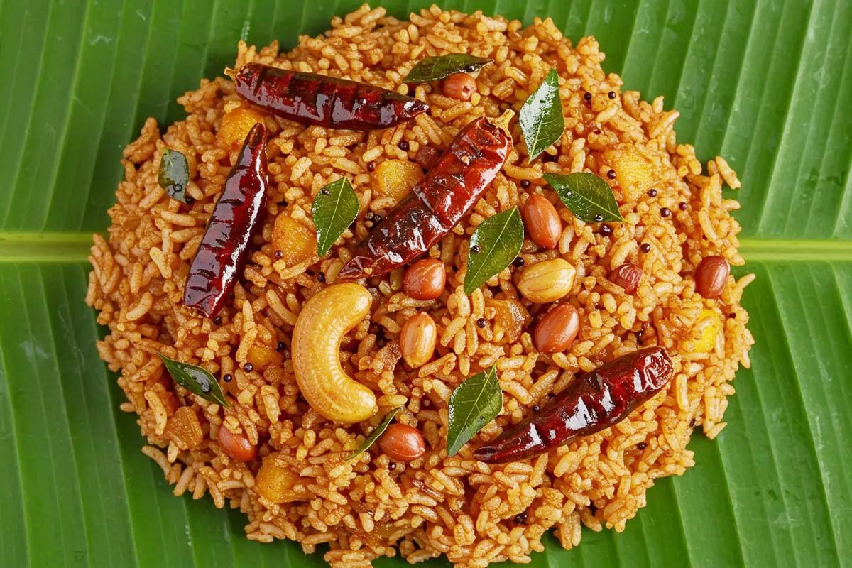 கோவில் பிரசாத புளிசாதம்... வீட்டிலேயே செய்வது எப்படி? | Temple Style Tamarind Rice Recipe In Tamil கோவில் பிரசாத புளிசாதம்... வீட்டிலேயே செய்வது எப்படி? | Temple Style Tamarind Rice Recipe In Tamil