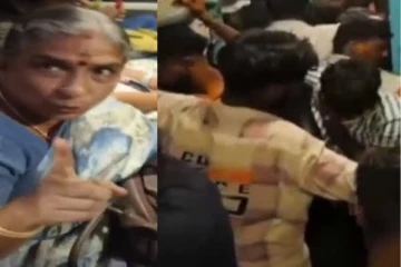 சென்னை கன்னியகுமார் ரயில் பயணிகள் ஆத்திரம் - நடுவழியில் நின்ற ரயில்!! அதிர்ந்த ரயில் அதிகாரிகள் !!