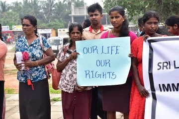அத்தியாவசிய மருந்துத் தேவைகளை போராட்டத்தின் மூலம் ரணிலுக்கு உணர்த்தும் தாயக மக்கள்!