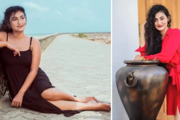 මන් ගෙදරදී නම් අතට අහුවෙන රෙදි කැල්ලක් ඇඳගෙන ඉන්නවා.ජනප්රිය නිලි නිත්යා දේවින්දි. (PHOTOS)