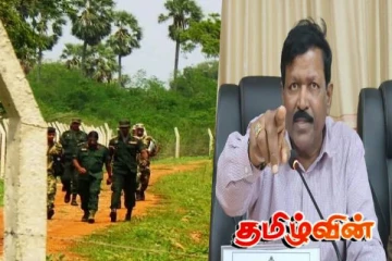 கொக்குத்தொடுவாயில் சிங்களவர்களுக்கு காணி வழங்க முடியாது : எதிர்ப்பு வெளியிட்ட ரவிகரன்