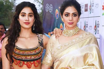அச்சு அசல் தனது அம்மா ஸ்ரீதேவி போலவே மாறிய மகள் ஜான்வி கபூர்.. ஷாக்கிங் புகைப்படம்