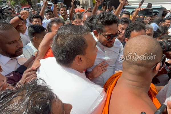 வீட்டின் செல்லப்பிராணியையும் விசாரணைக்கு அழைத்துவர தயார்:நாமலின் நையாண்டி பேச்சு | Namal Rajapaksa Cid Npp