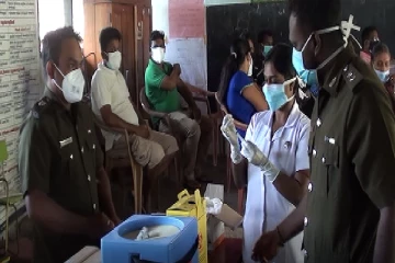 மட்டக்களப்பு சுகாதார பிரிவில் இரண்டாம் டோஸ் தடுப்பூசி ஏற்றும் நடவடிக்கை