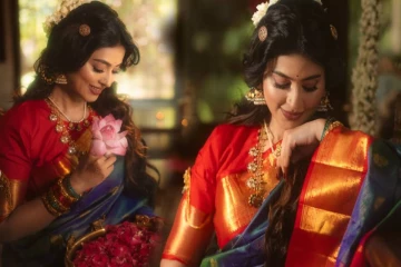 44 வயதிலும் தங்க சிலை போல் இருக்காங்களே! படு வைராகும் சினேகாவின் புதிய புகைப்படங்கள்
