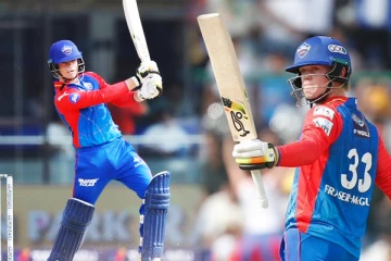 சிக்சர் மழை பொழிந்த டெல்லி அணியின் ஆட்டம்: மும்பைக்கு இமாலய இலக்கு