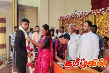 20 தமிழ் - சிங்கள தம்பதியினருக்கு வவுனியாவில் திருமணம்