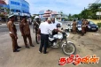 அதிகரித்து வரும் வீதி விபத்துக்களை தடுக்கும் விசேட செயற்றிட்டம் மட்டக்களப்பில் முன்னெடுப்பு