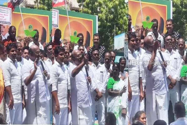 கண்டன ஆர்ப்பாட்டத்தில் வெயிலில் வாடிய தொண்டர்கள் - பாடலை பாடி உற்சாகப்படுத்திய ஜெயக்குமார் | Jayakumar Singing The Song On Protest கண்டன ஆர்ப்பாட்டத்தில் வெயிலில் வாடிய தொண்டர்கள் - பாடலை பாடி உற்சாகப்படுத்திய ஜெயக்குமார் | Jayakumar Singing The Song On Protest