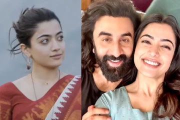 ரன்பீர் கபூருடன் லிப் லாக் முத்த காட்சியில் ராஷ்மிகா.. வெளிவந்த படத்தின் போஸ்டர்..