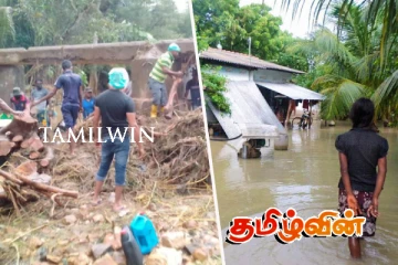 யாழில் அதிக மழை வெள்ளத்தால் 610 குடும்பங்கள் பாதிப்பு