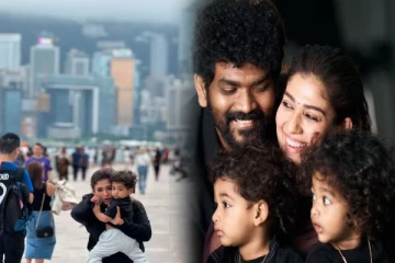 குழந்தைகள் தூங்கும் போது நயன்தாரா காதில் கூறும் விஷயம்!இது தான் தாய் வளர்ப்பா?