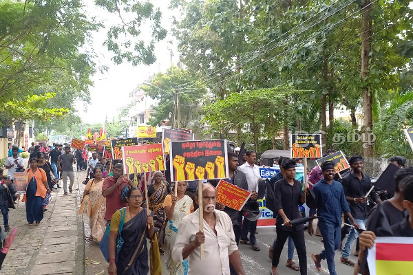 தமிழரின் பூர்வீகத்தை சிதைக்கும் செயற்பாடுகளில் சிறிலங்கா அரசாங்கம் - இளைஞர்களுக்கு பகிரங்க அறைகூவல்! | Sri Lanka Independence Day Black Day Jaffna