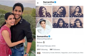 விவாகரத்து விவகாரம் - ட்விட்டரில் பெயரை மாற்றிய நடிகை சமந்தா: ரசிகர்கள் அதிர்ச்சி!