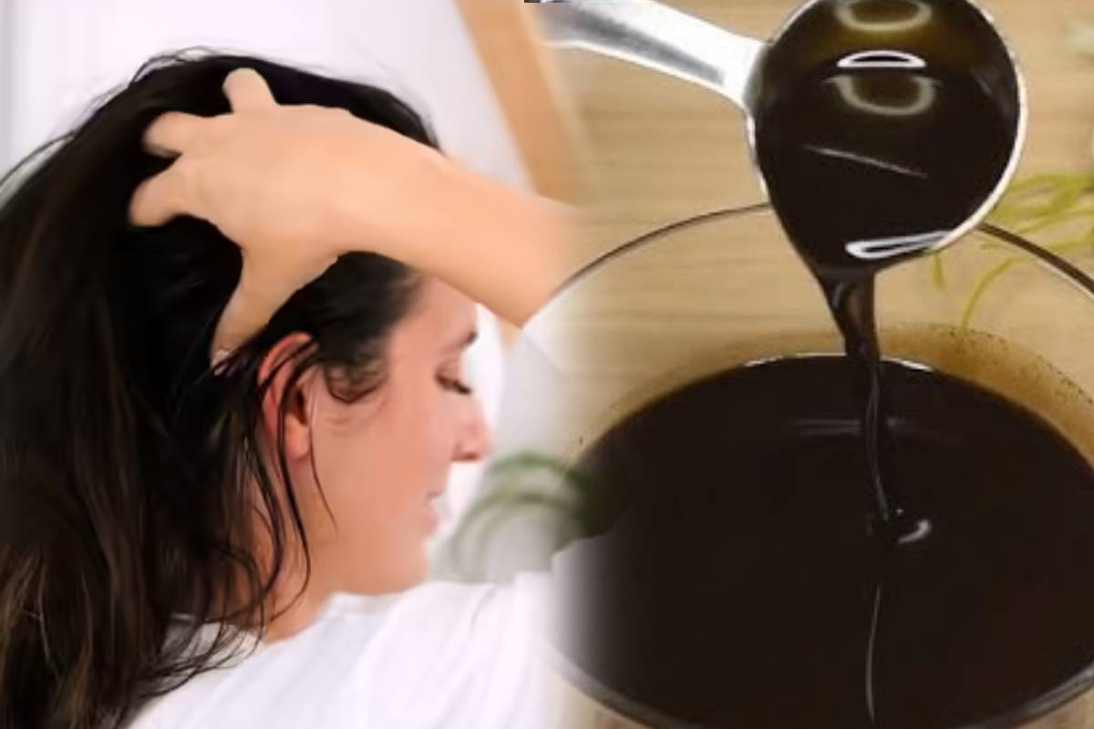 நரைமுடியை இயற்கையாக கருப்பாக்க உதவும் கருப்பு எண்ணெய்.., எப்படி தயாரிப்பது? | Homemade Natural Hairoil For Grey Hair In Tamil