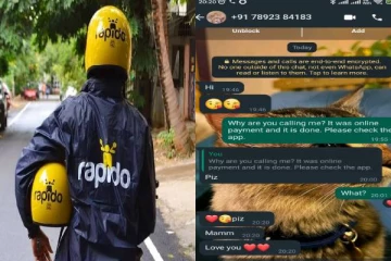 மணிப்பூர் ஆர்ப்பாட்டம் முடித்து வீடு திரும்பிய பெண்ணுக்கு ரேபிடோ டிரைவர் செய்த செயல்!