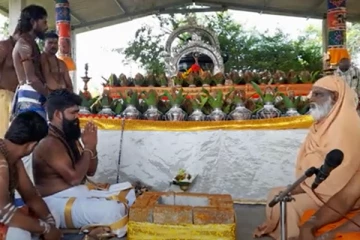 திருகோணமலை கன்னியா சிவன்மலையில் தமிழில் நடாத்தப்பட்ட யாகம்!
