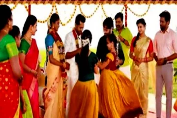 பாரதி கண்ணம்மா கிளைமாக்ஸ் இதுதான்! திருமண மேடையில் ஆர். ஜே பாலாஜி