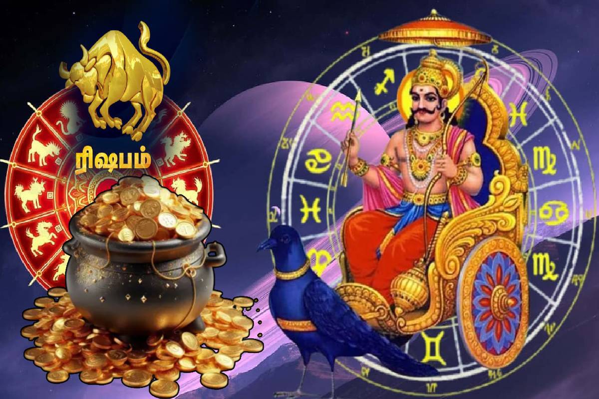 சனி வக்கிர பெயர்ச்சி: ஜூலை 27 முதல் ரிஷப ராசியினருக்கு காத்திருக்கும் அதிர்ஷ்ட பலன்கள்! | Sani Vakra Peyarchi Rishabam Rasi Palangal