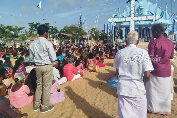 வெகுசிறப்பாக நடந்த கட்டைக்காடு கப்பலேந்தி மாதா ஆலய திருவிழா | Kattaikadu Kappalendhi Madha Temple Festival