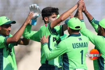 අපරාජිත ඉන්දීය කණ්ඩායමට දැවැන්ත පරාජයක් එක් කරමින් ආසියානු යොවුන් ක්‍රිකට් ශූරතාව පාකිස්තානයට