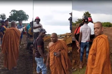 கிழக்கில் தொடர்ச்சியாக அரங்கேறும் பிக்குகளின் அட்டகாசம் (காணொளி)