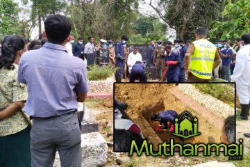 யாழில் உடல்கூற்று பரிசோதனைகளுக்காக மீண்டும் தோண்டி எடுக்கப்பட்ட சடலம்