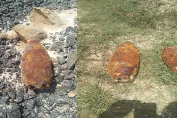 கிளிநொச்சியில் கண்டுபிடிக்கப்பட்ட RPG குண்டுகள்