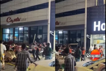 කොල්ලුපිටියේ ප්‍රසිද්ධ හෝටලයක් හිටි හැටියේ රත් වුණු හේතුව මෙන්න [VIDEO]