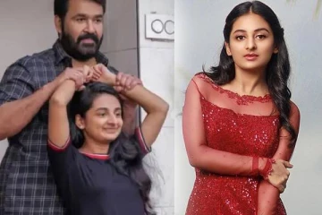 கடற்கரையில் குட்டை ஆடையுடன் போஸ்! 19 வயதான மோகன்லாலில் ரீல்மகள் எஸ்தர்!