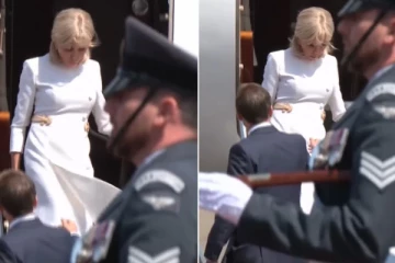 மீண்டும் மேக்ரானை அவமதித்த அவரது மனைவி: வெளியான வீடியோ