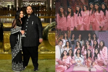 அம்பானி வீட்டு மருமகளுக்கு பேச்சிலர் பார்ட்டி வைத்த ஸ்ரீதேவி மகள்! வைரலான புகைப்படங்கள்