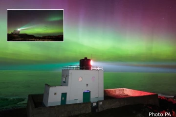 பிரித்தானிய வானில் அரங்கேறிய அதிசய நிகழ்வு: வடக்கு ஒளிகள் யார் யாருக்கு தெரியும்?