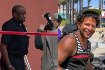 வீடற்ற ஒருவரை முதுகில் சுட்ட காவலர்: வெடித்த போராட்டம்..கொலை குற்றச்சாட்டு