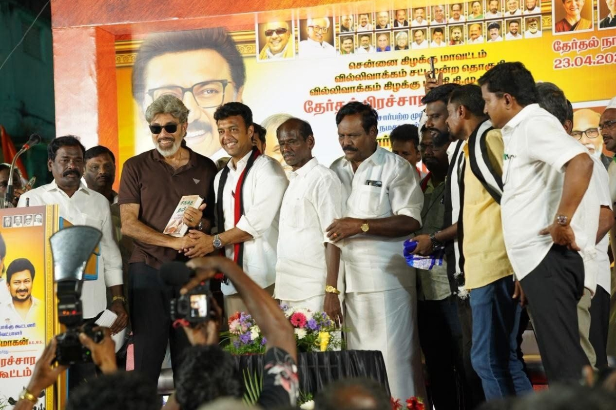 வில்லிவாக்கம் தொகுதியில் கவனம் ஈர்க்கும் திமுக வேட்பாளர் கார்த்திக் மோகன் | Dmk Karthik Mohan Strong Campaining In Villivakkam