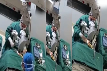 அறுவை சிகிச்சையில் நோயாளியைத் தாக்கும் மருத்துவர்; வெளியான காணொளியால் அதிர்ச்சி!