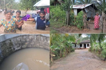 முல்லைத்தீவில் கனமழையால் ஆறாயிரத்திற்கு மேற்பட்டோர் பாதிப்பு