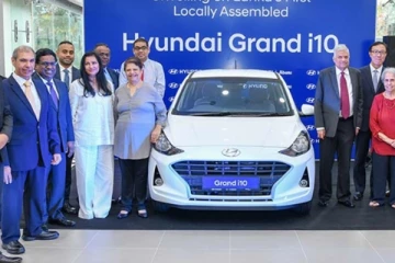 වාහන ගන්න ඉන්න අයට සුභ ආරංචියක්..ශ්‍රී ලංකාවේ දී පළමු වරට එකලස් කරන ලද Hyundai Grand i10 මෝටර් රථය වෙළෙඳපොලට