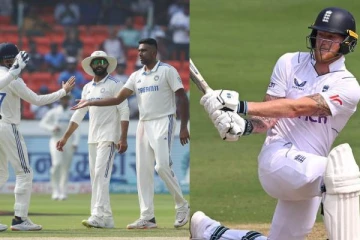 விக்கெட்டுகளை தட்டித் தூக்கிய அஸ்வின், ஜடேஜா! சிக்ஸர் அடித்து அரைசதம் விளாசிய ஸ்டோக்ஸ்