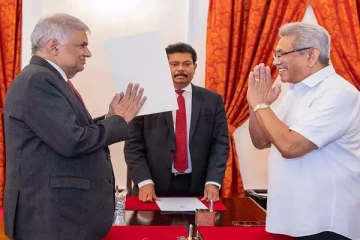 இலங்கையின் தற்காலிக ஜனாதிபதியாக  ரணிலை நியமித்த கோட்டாபய!