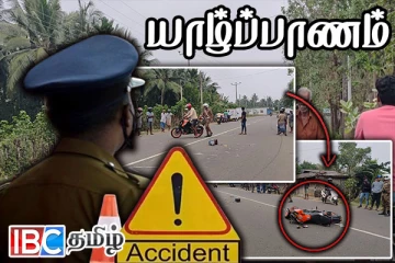 யாழில் கோர விபத்து : இளைஞன் பலி! மற்றொருவர் படுகாயம்